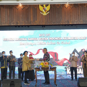 Corak Corak Kalbar “Membangun UMKM Kalbar Go Global, Kick Off Gerakan Nasional Bangga Buatan Indonesia Kalbar 2022