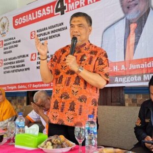SOSIALISASIKAN 4 PILAR, JUNAIDI AULY AJAK GENERASI MUDA PERKUAT KESADARAN BERBANGSA DAN BERNEGARA