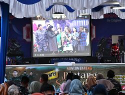 Lantamal XII Gelar Nonton Bareng Sinetron Bintang Samudera Tayangan Episiode Perdana