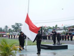 Upacara Hari Kesadaran Nasional Satbrimob Polda Kalbar