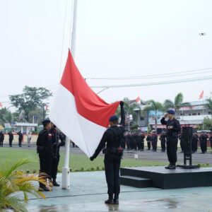 Upacara Hari Kesadaran Nasional Satbrimob Polda Kalbar