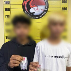 Gagal Transaksi, Duo Sekawan Pengedar Pil Ekstasi di Ringkus Sat Narkoba Polres Kubu Raya
