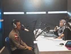 Sat Lantas Polres Kapuas Hulu Sosialisasikan Ops Zebra Kapuas 2022 Lewat Radio