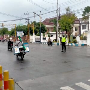 Sat Lantas Polres Sampang Masifkan Patroli Jalan Raya Antisipasi Laka Lantas Di Musim Hujan