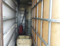 DUA TANDON SOLAR SUBSIDI DIAMANKAN POLRES LAMPUNG SELATAN