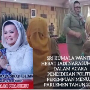 Sri Kumala Wanita Hebat Jadi Narasumber Dalam Acara Pendidikan Politik Perempuan Menuju Parlemen Tahun 2024