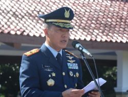Danlanud Iswahjudi Pimpin Kenaikan Pangkat Personel Lanud Iswahjudi