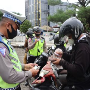 Polresta Pontianak Laksanakan Operasi Zebra Kapuas 2022