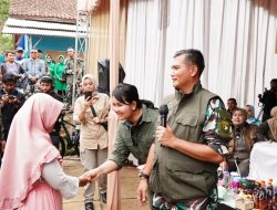 Pangdam III/Slw Tinjau Progres Pembangunan Jembatan Gantung di Kec. Rumpin Bogor