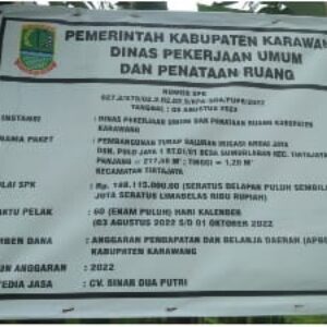 Proyek Pembangunan Turap Drainase, Diduga Jadi Ajang Keuntungan Awak media yang Datang di Abaikan