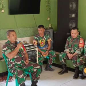 Terharu Kapten Inf Sayute Pradodo Pimpin Langsung Syukuran Kenaikan Pangkat Babinsa Koramil 12 Serang Baru