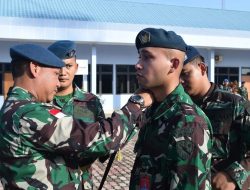 Upacara Kenaikan Pangkat di Pimpin Langsung Komandan Lanud Hang Nadim