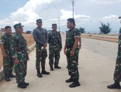 Prajurit Yonmarhanlan IV Laksanakan Latihan Demo Menjelang HUT KE-77 Tentara Nasional Indonesia Kepulauan Riau
