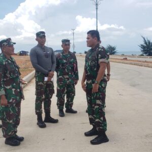 Prajurit Yonmarhanlan IV Laksanakan Latihan Demo Menjelang HUT KE-77 Tentara Nasional Indonesia Kepulauan Riau