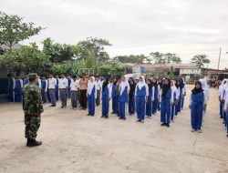 Geger Ratusan Murid SMK Bima Sakti Di Gembleng Wawasan Kebangsaan dan Bela Negara