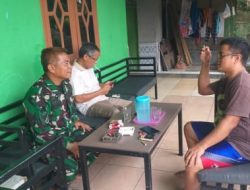 Melalui Adu Bako Babinsa Komsos Jaga Hubungan Silaturahmi Dengan Masyarakat