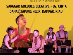 Sanggar Goebok Creative Kampar Yang Akan Tampil di Acara Taskombang Culture Carnival 2 Sekaligus Sebagai Narasumber Duta Kebudayaan Desa di Klaten Jawa Tengah, Perlu Dukungan Pemda