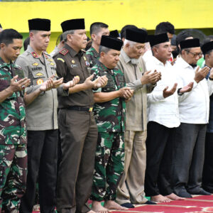 Pangdam I/BB Bersama Forkopimda Sumut Shalat Ghaib dan Doa Bersama Bagi Korban Tragedi Kanjuruhan