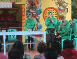 Sambut HUT TNI Ke 77 Kompi Senapan B Yonif 141/AYJP Gelar Bakti Sosial