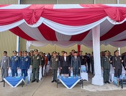 Hakim Pengadilan Negeri Pekanbaru Hadiri Peringatan HUT TNI ke-77