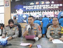 Polres Bogor Amankan 5 Orang Remaja Yang Melakukan Penyerangan di Wilayah Ciseeng Bogor