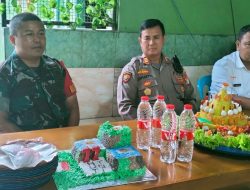 Forkopimcam Serang Baru Beri Ucapan Selamat Danramil mendadak Terkejut