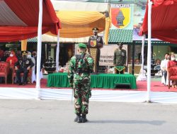 Dandim 0808/Blitar Pimpin Upacara Peringatan HUT Ke 77 TNI Tahun 2022