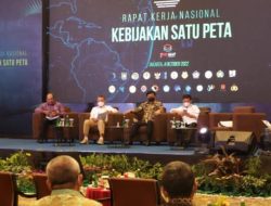 Rakernas Kebijakan Satu Peta, Kemendagri Soroti Percepatan Penyelesaian Batas Daerah
