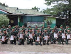 Pangdam XII/Tpr Beri Penghargaan Satgas Pamtas Yonif 645/Gty