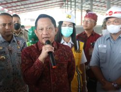 Jelang Puncak Acara G20 di Bali, Mendagri Tinjau Langsung Pembangunan TPST Kesiman Kertalangu