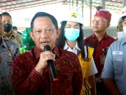 Jelang Puncak Acara G20 di Bali, Mendagri Tinjau Langsung Pembangunan TPST Kesiman Kertalangu