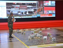 Tactical Floor Game Wisuda Purna Wira PATI TNI AD Tahun 2022 di Akademi Militer