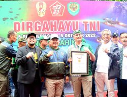 Syukuran HUT TNI Ke 77, Digelar di Stadion Siliwangi