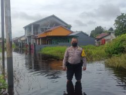 Polres Kuburaya Ingatkan Warga, Waspadai Banjir ROB di Saat Curah Hujan Meningkat