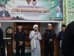 Satuan Personil Brimob Kalbar Peringati Maulid Nabi Besar Muhammad SAW 1444 H
