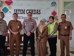 Polres Sampang Laksanakan Sosialisasi 7 Prioritas Ops Zebra Semeru Ke SMK Negeri 1 Sampang