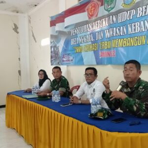 TMMD ke 115 Kodim 0509/Kabupaten Bekasi Ajak Masyarakat Gelar Penyuluhan Materi Kerukunan Hidup Umat Beragama, Bela Negara, dan Wawasan Kebangsaan