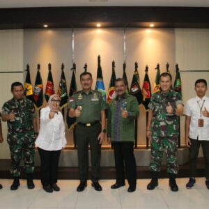 Pangdam XII/Tpr Terima Kunjungan Deputi Pengelolaan Batas Wilayah Negara