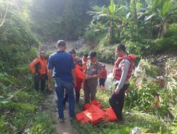 Warga Yang Jatuh Ke Sungai Cicareuheun Ds Ciomas Kec Tenjo Akhirnya di Temukan Tim SAR