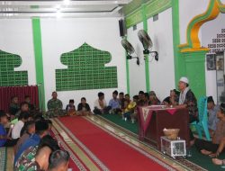 Satgas TMMD ke 115 Kodim 0311/Pessel, Hadiri Peringatan Maulid Nabi Muhammad SAW Ke 1444 H