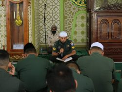 Prajurit dan PNS Kodam XII/Tpr Peringati Maulid Nabi Muhammad SAW 1444 H