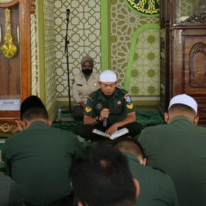 Prajurit dan PNS Kodam XII/Tpr Peringati Maulid Nabi Muhammad SAW 1444 H