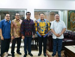 Terima Gubernur Lemhannas, Ketua MPR RI Bamsoet Bahas Antisipasi Ancaman Krisis Global