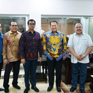 Terima Gubernur Lemhannas, Ketua MPR RI Bamsoet Bahas Antisipasi Ancaman Krisis Global