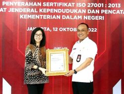 Lembaga Pengguna Data Dukcapil Wajib Mengacu ISO 27001
