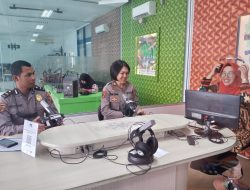 Talkshow di Radio RRI Pontianak Rekrutmen Proaktif Bintara Polri Tahun 2023