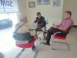 Wakil Pimpred Koran Metro Bersama Pimpred Postnewstime, Temui Ketua LSP Untuk Menggelar SKW Lisensi BNSP