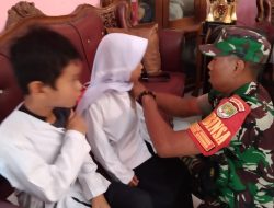 Percepat Penanganan Bulan Imunisasi Anak Babinsa Dorong Program Bias di SDN 03 Kedungwaringin
