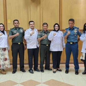 Dewan Pakar ABS Kasihhati, bersama Presiden ABS dan Jajaran Bahas Program Kerjasama Dengan Kapuspen TNI