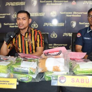 Polres Metro Jakarta Barat Kembali Bongkar 10 Kilogram Sabu Siap Edar